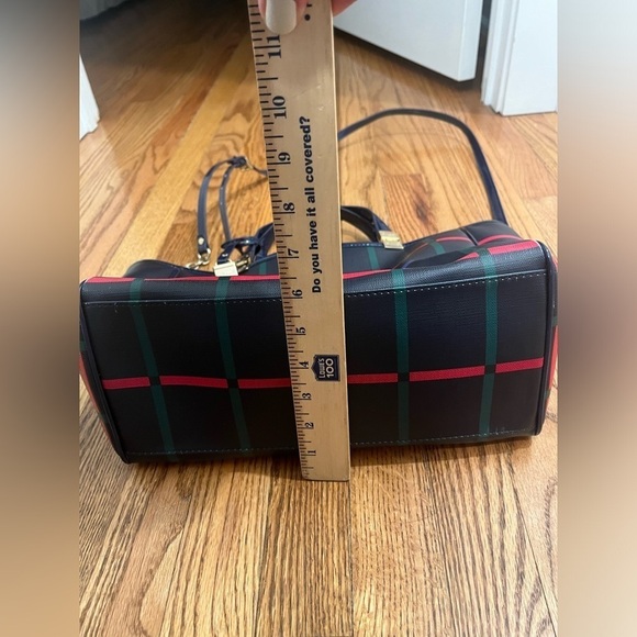 Tommy Hilfiger Medium Check Tote Bag with Crossbody Strap - Picture 5 of 7